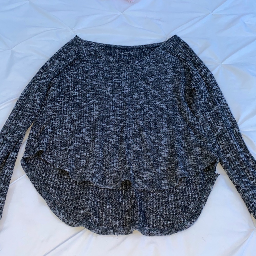 grey sweater